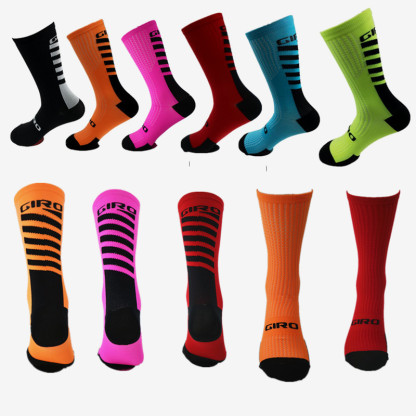 Men's Outdoor Cycling Mountaineering Running Printed Mid-tube Socks-Forestso