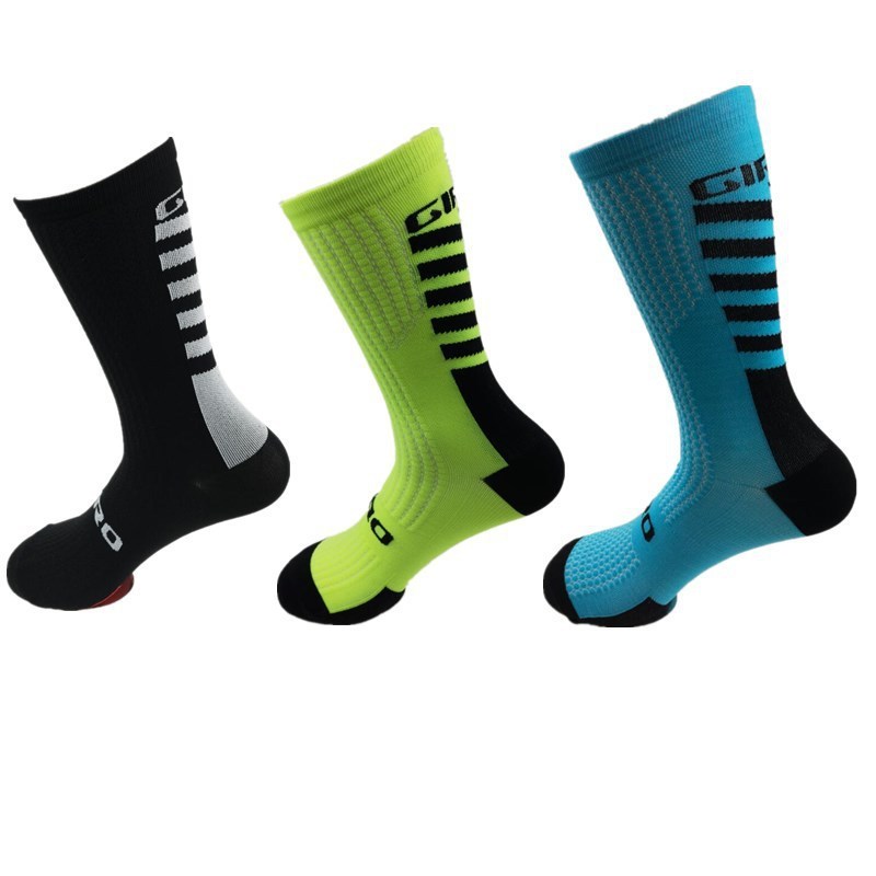 Men's Outdoor Cycling Mountaineering Running Printed Mid-tube Socks-Forestso