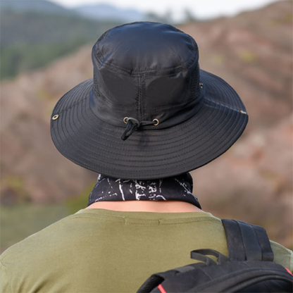 Men's Summer Sunshade Outdoor Fishing Mountaineering Hat-Forestso