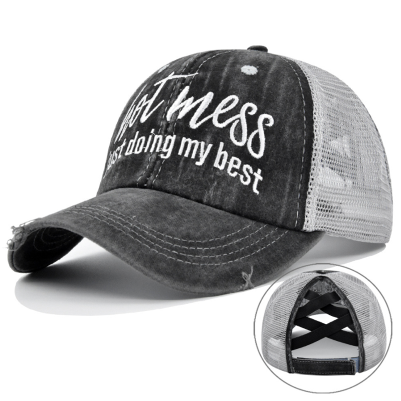 Letter Embroidery Fashion All-match Baseball Hat