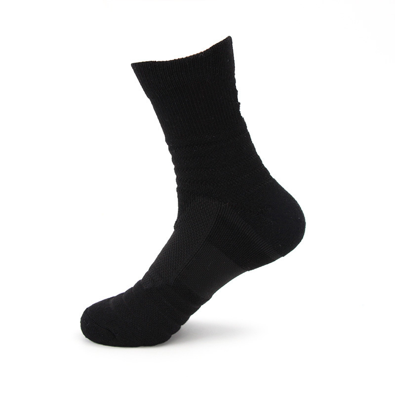Sports Men's Color-block Sweat-absorbent Cozy Socks-Forestso