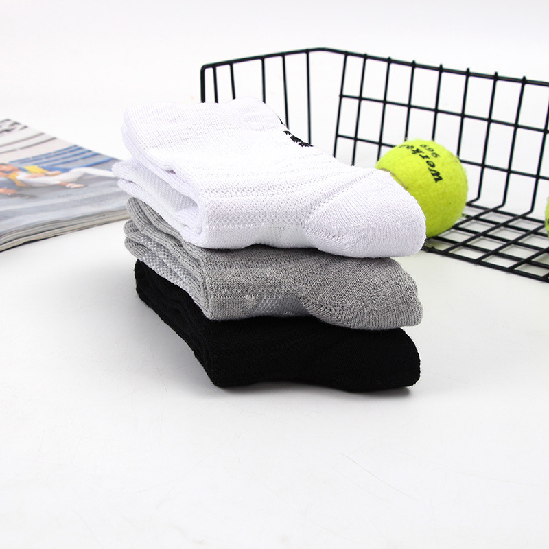 Sports Men's Color-block Sweat-absorbent Cozy Socks-Forestso