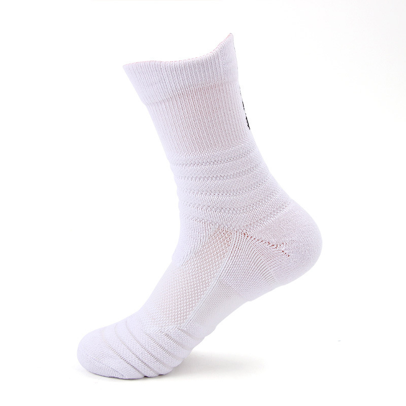 Sports Men's Color-block Sweat-absorbent Cozy Socks-Forestso