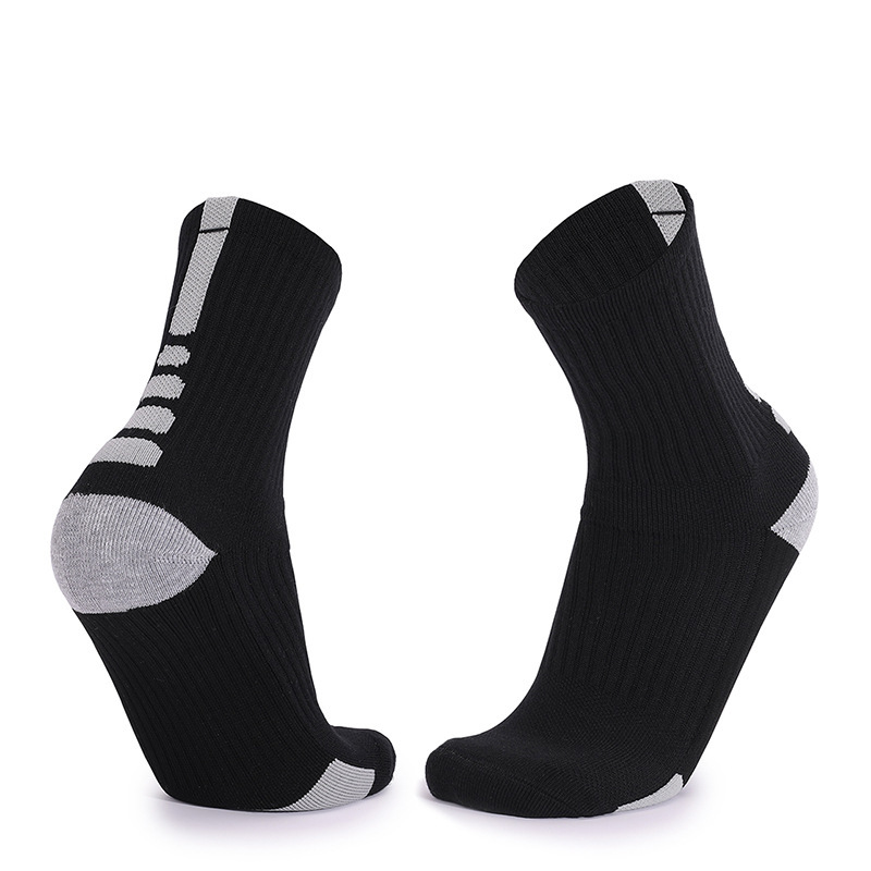 Color-block Men's Thickened Anti-slip Sports Socks-Forestso