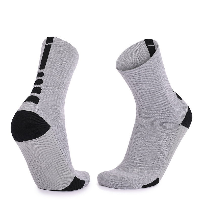 Color-block Men's Thickened Anti-slip Sports Socks-Forestso