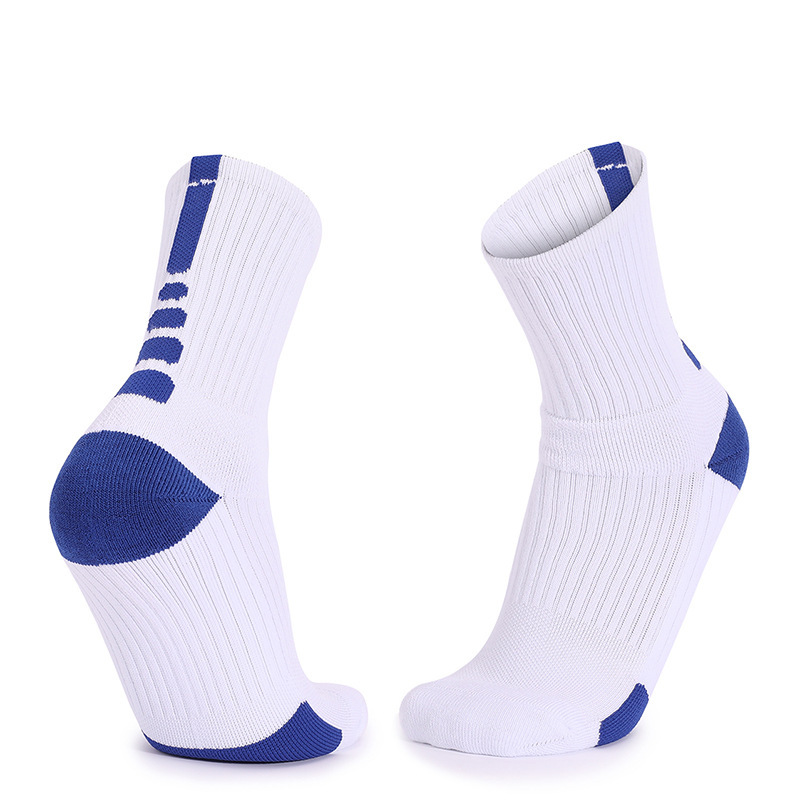 Color-block Men's Thickened Anti-slip Sports Socks-Forestso