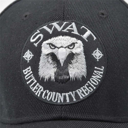 Sun-shade Owl Letter Embroidered Adjustable Baseball Hat