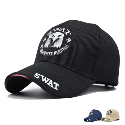 Sun-shade Owl Letter Embroidered Adjustable Baseball Hat