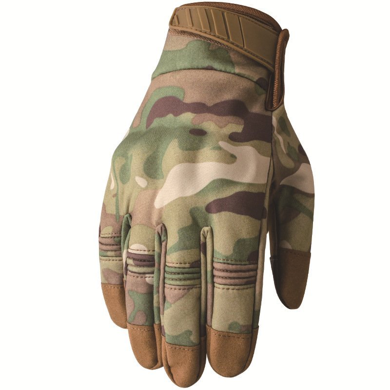 Outdoor warm non-slip protective tactical gloves-Forestso
