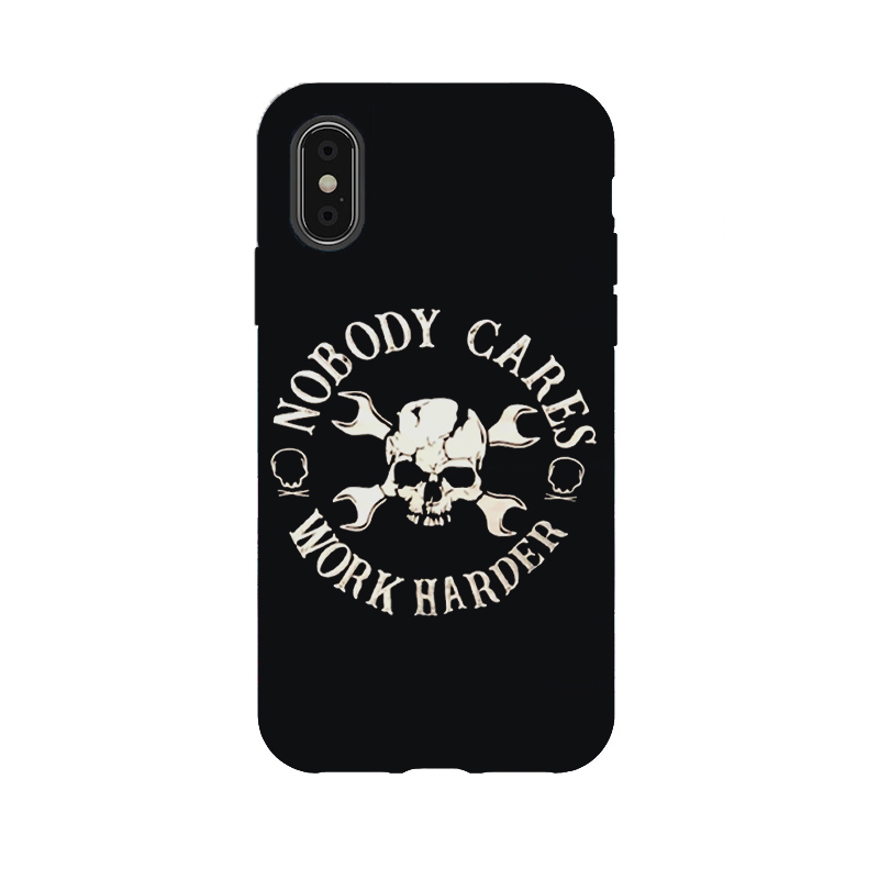 Nobody Cares Work Harder Printed Phone Case-Forestso