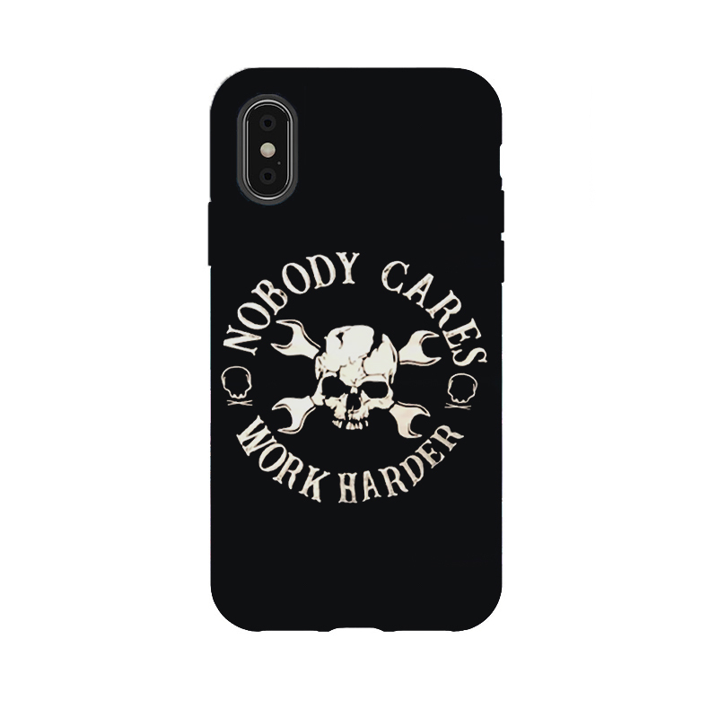 Nobody Cares Work Harder Printed Phone Case-Forestso