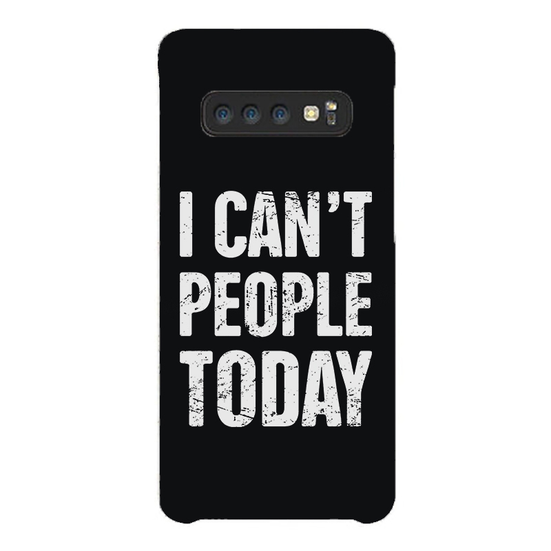 I Can't People Today Printed Phone Case-Forestso