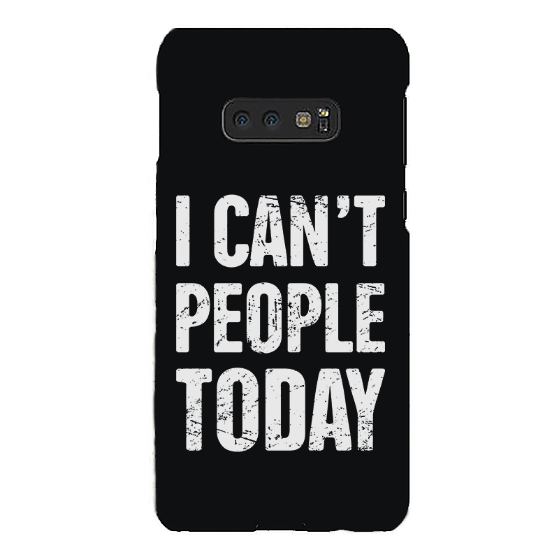I Can't People Today Printed Phone Case-Forestso