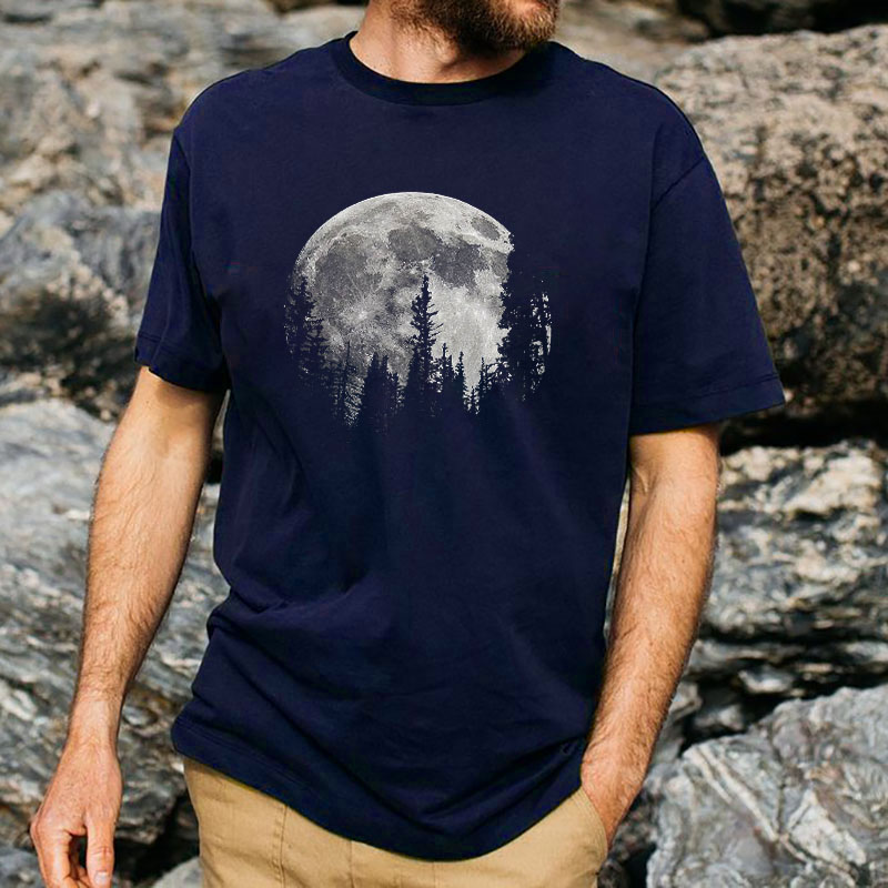 Forest Planet Printed Men's T-shirt