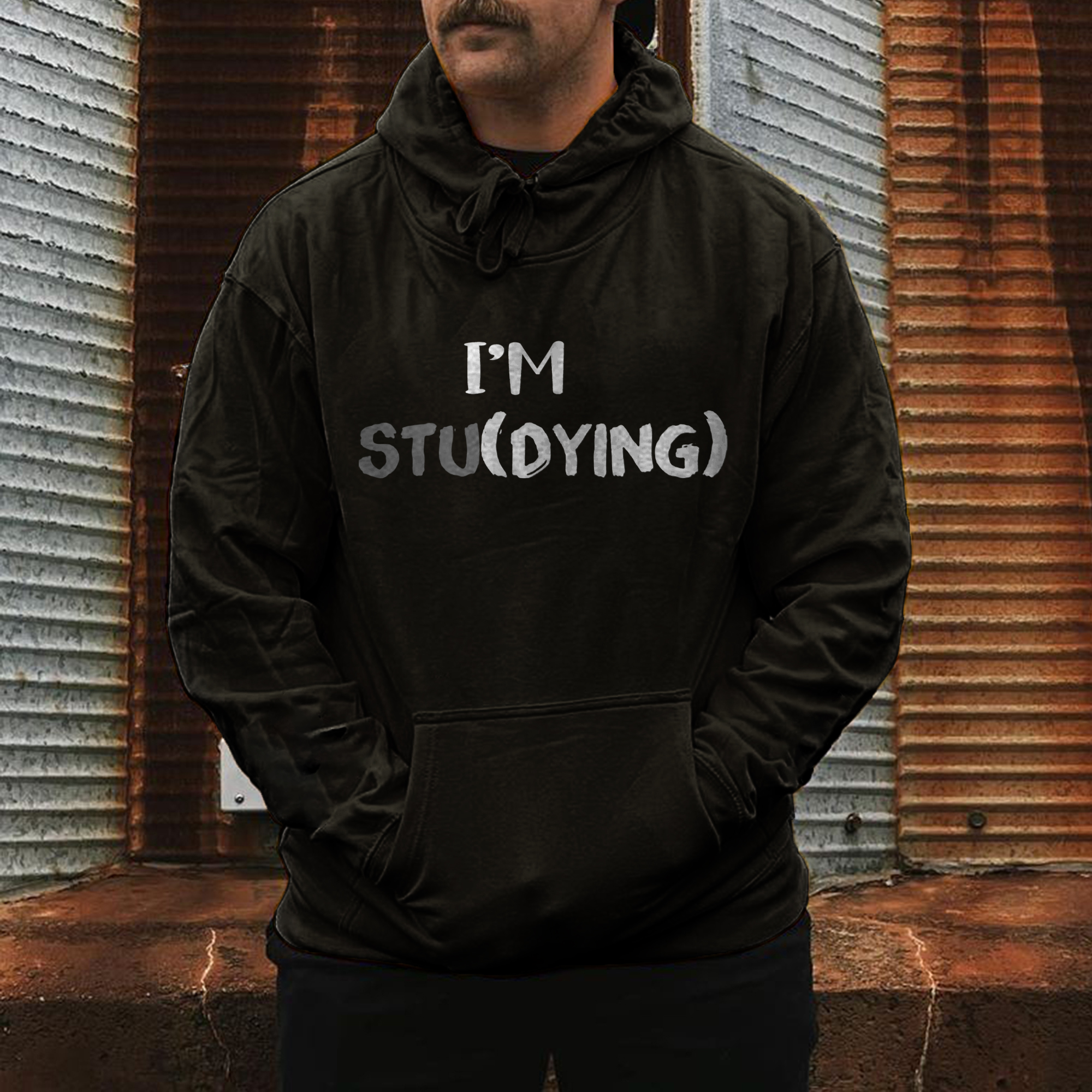  I'M Studying Men's Hoodie-Ranbybox