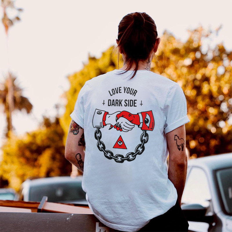  Love Your Dark Side Men's T-shirt-Ranbybox