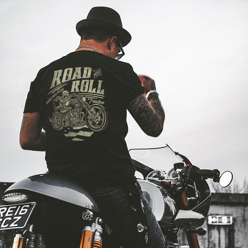  Road And Roll Men's T-shirt-Ranbybox