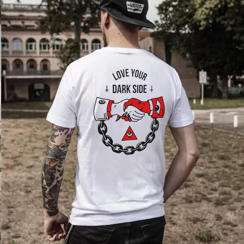  Love Your Dark Side Men's T-shirt-Ranbybox