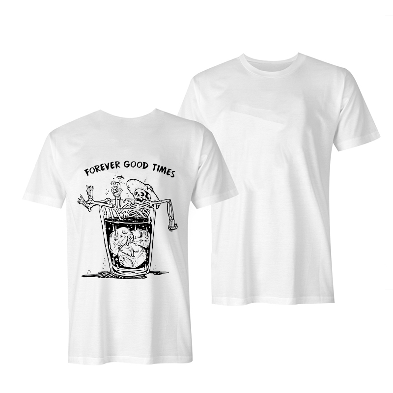  Forever Good Times printed T-shirt-Ranbybox