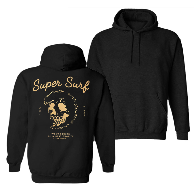  Supen Sung Printed Skull Men's Sweatshirt-Ranbybox