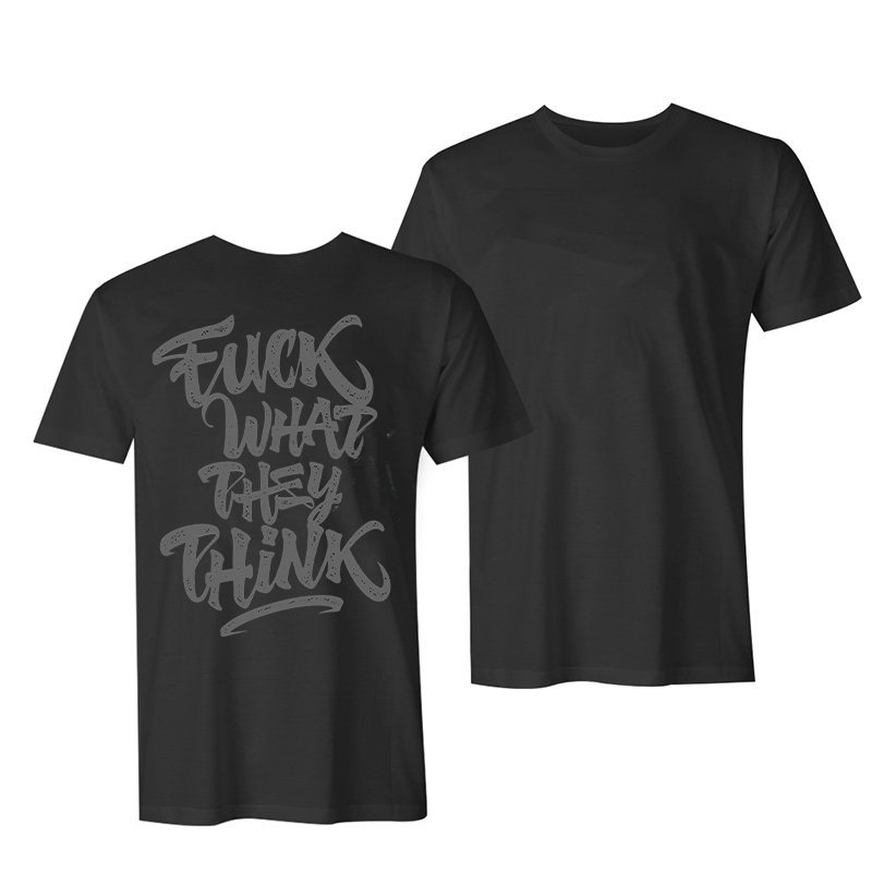 What They Think Printed Men's T-shirt