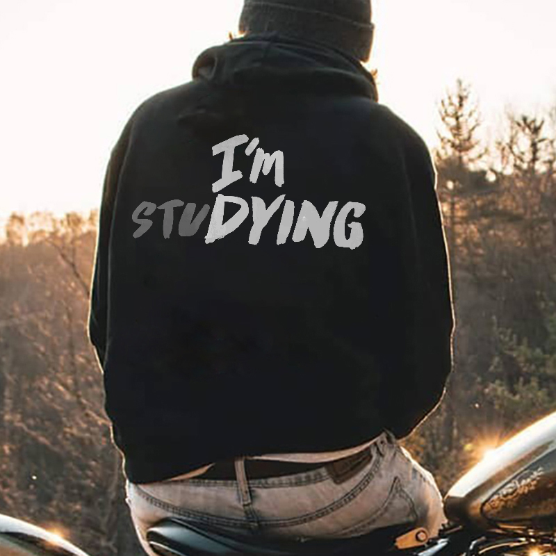  I'M Studying Men's Hoodie-Ranbybox