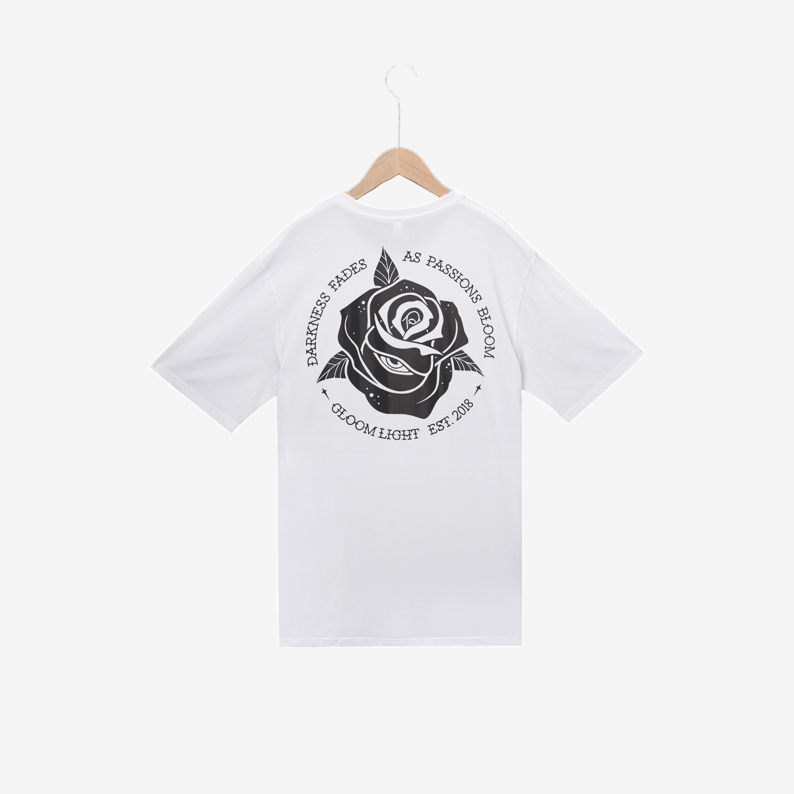  Darkness Fades AS Passion Bloom short sleeve t-shirt-Ranbybox