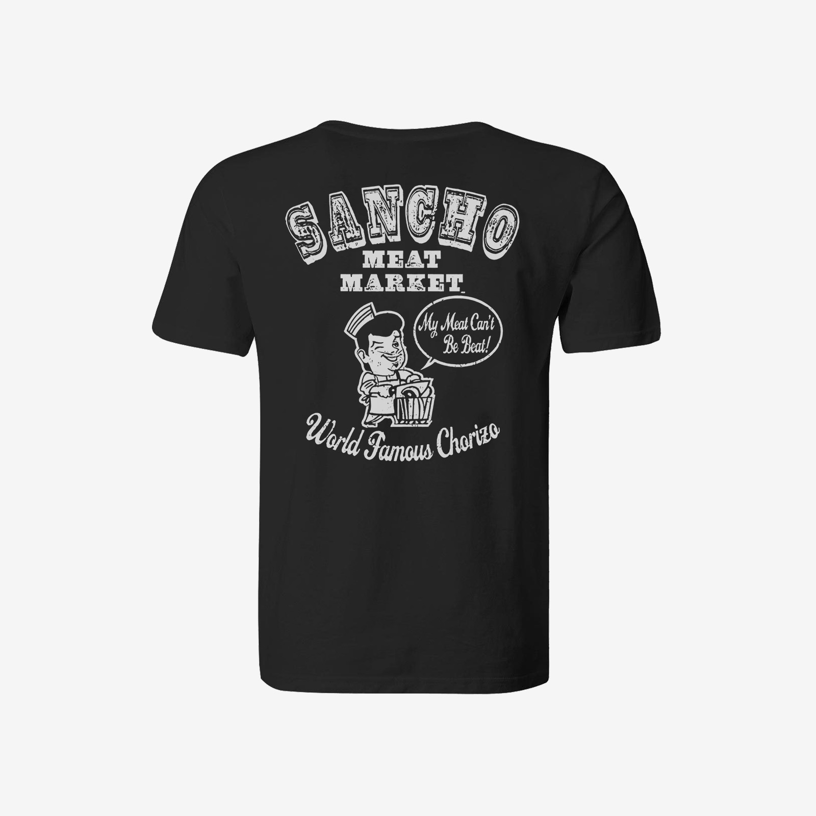  Meat market and chef funny design T-shirt-Ranbybox