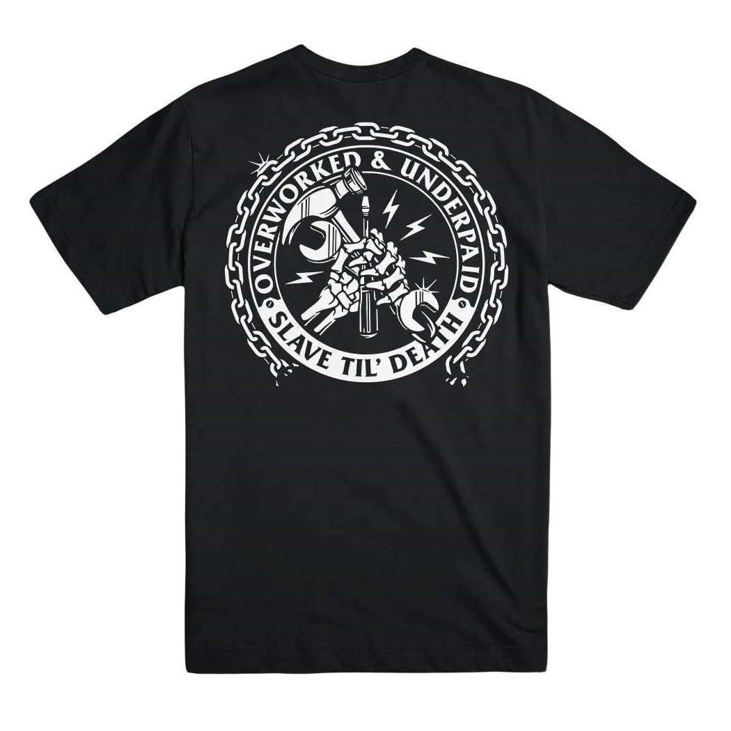 Overworked design men's T-Shirt-Ranbybox