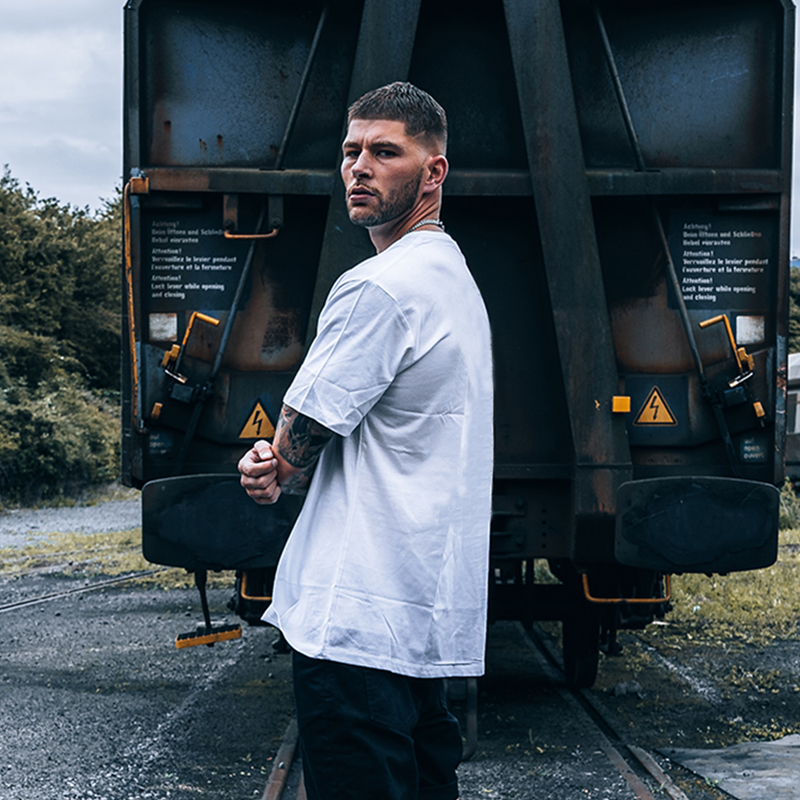  Savage Is All I Know Printed Men's Loose T-shirt-Ranbybox