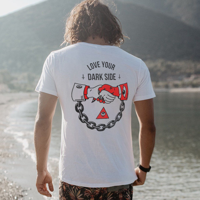  Love Your Dark Side Men's T-shirt-Ranbybox