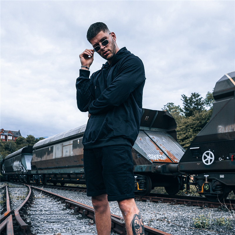 La Santa Muerte Printed Casual Men's Hoodie-Ranbybox