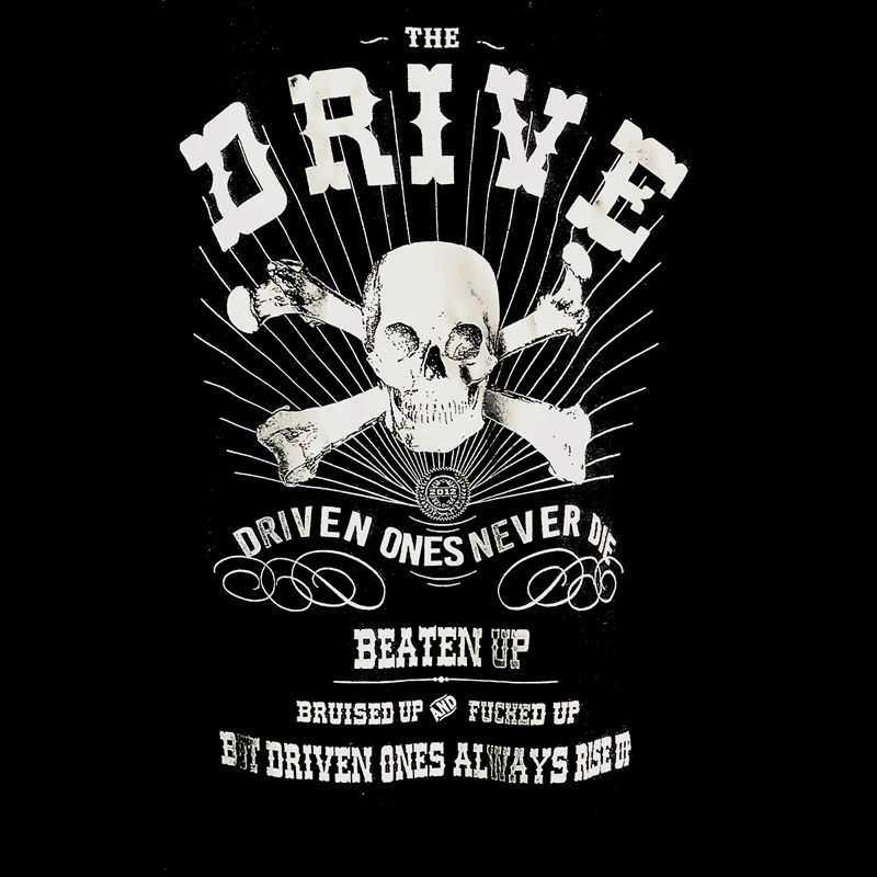  Driven Ones Never Die Skull Printed Men's Sweatshirt-Ranbybox
