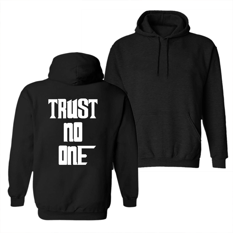  Trust No One Men's Hoodie-Ranbybox