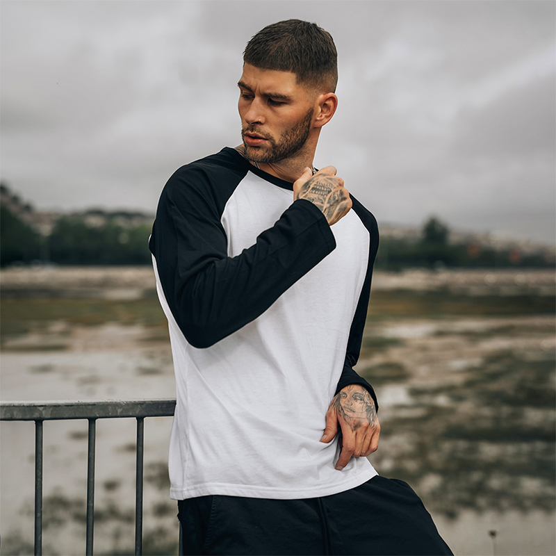  Nobody Cares Work Harder Printed Long-Sleeved T-shirt-Ranbybox