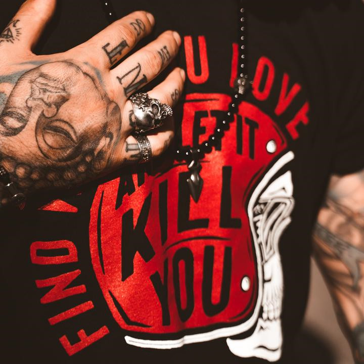  Find What You Love And Let It Kill You printed T-Shirt-Ranbybox