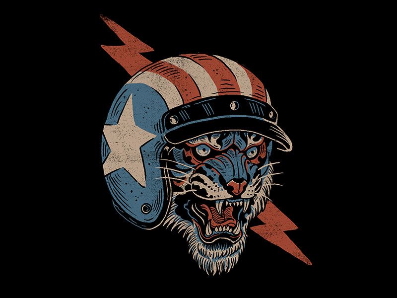  Domineering animal print design hoodie-Ranbybox