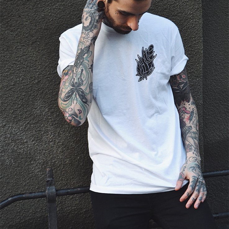  Darkness Fades AS Passion Bloom short sleeve t-shirt-Ranbybox