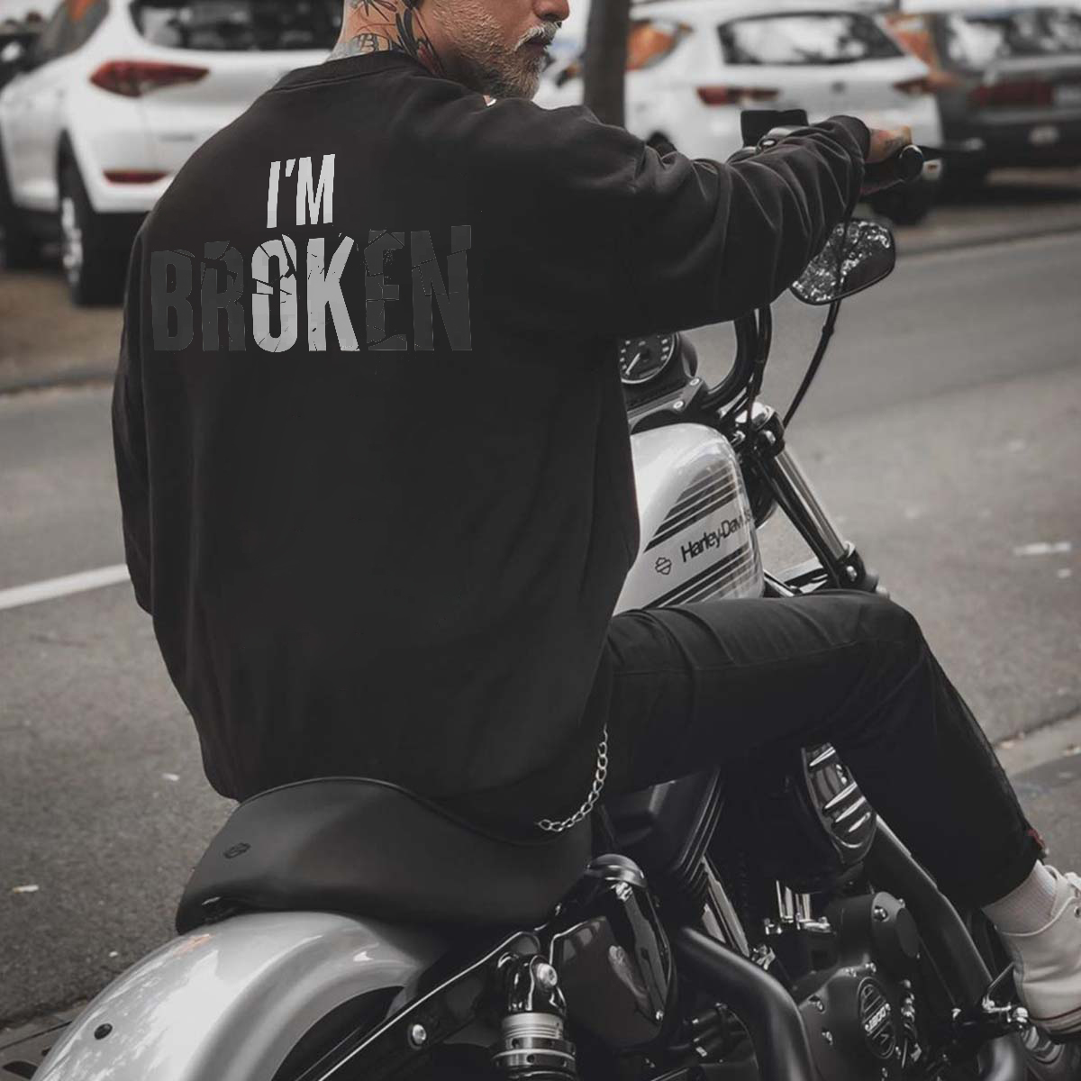  I'M Broken Sweatshirt-Ranbybox
