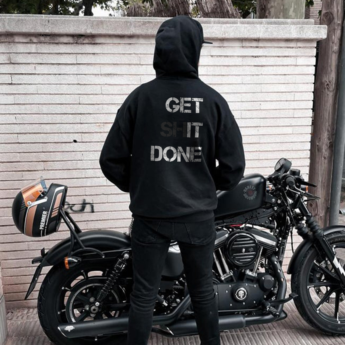  Get Shit Done Men's Hoodie-Ranbybox