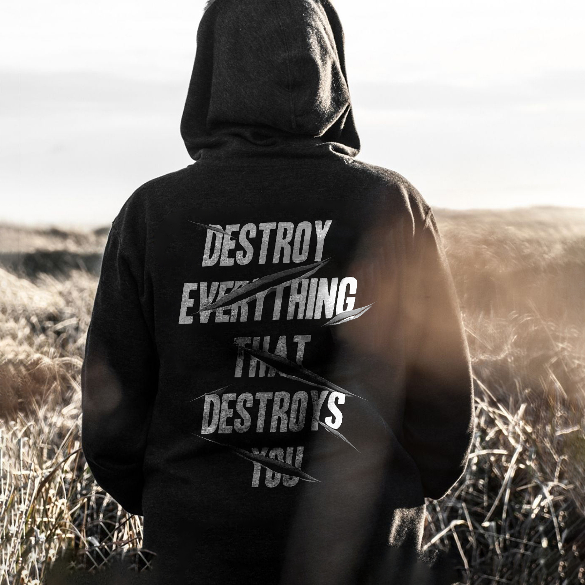  Destroy Everything That Destroys You Men's Hoodie-Ranbybox