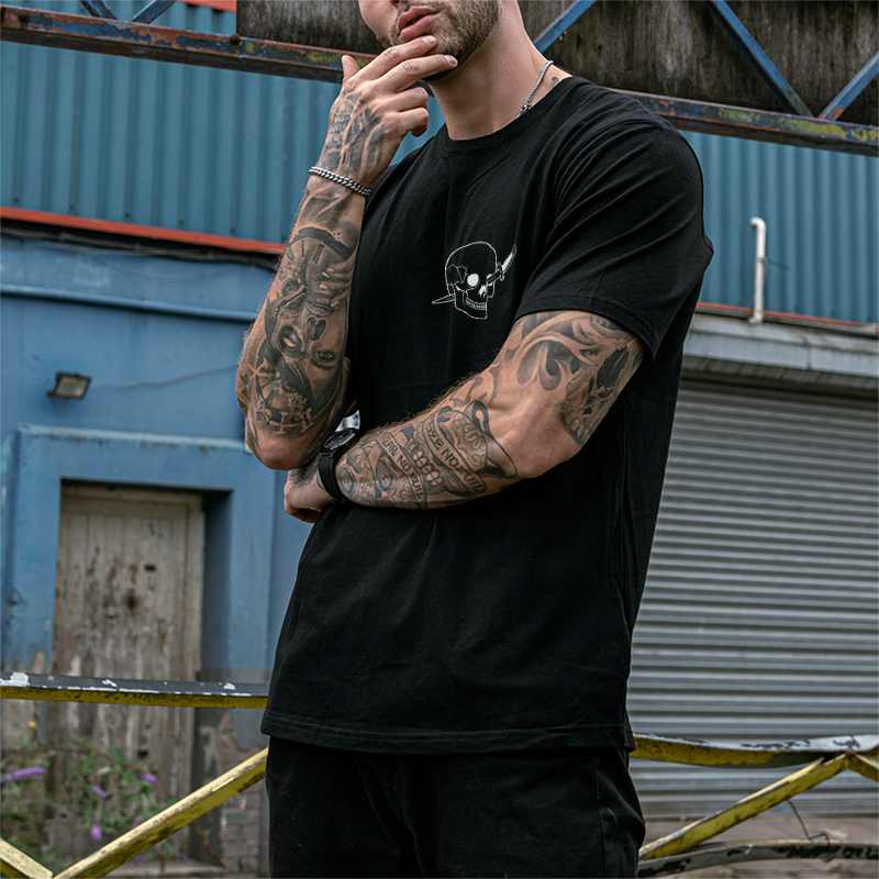  Scumbags And Superstars Printed Men's T-shirt-Ranbybox