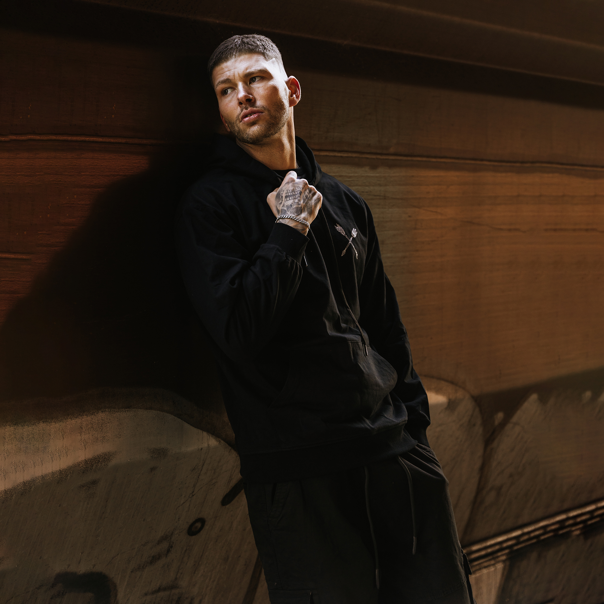  Never Stop Fighting Men's Hoodie-Ranbybox