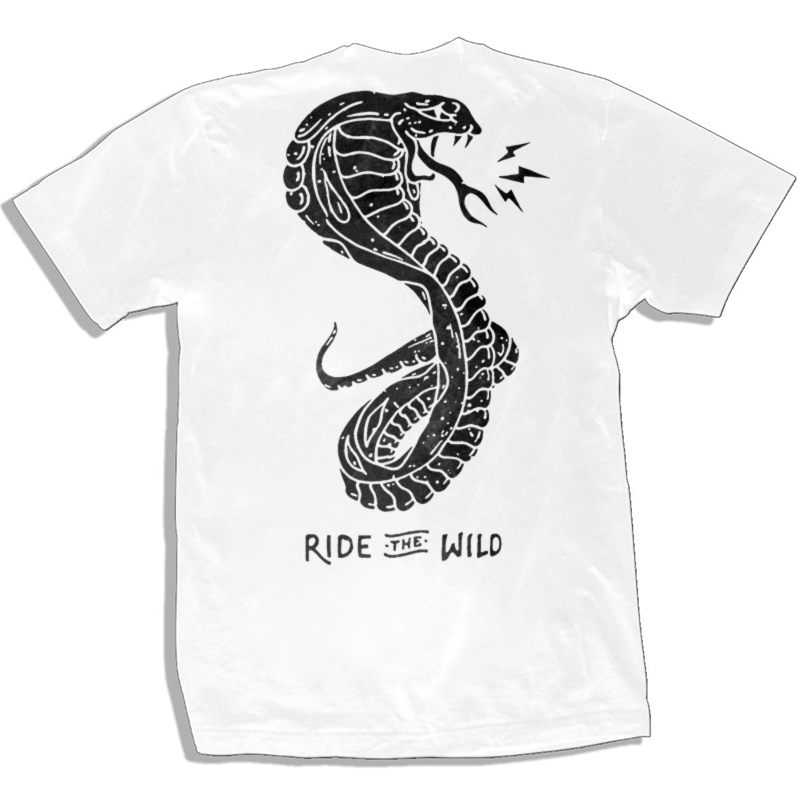  Ride The Wild Cobra Printed Men's T-shirt-Ranbybox