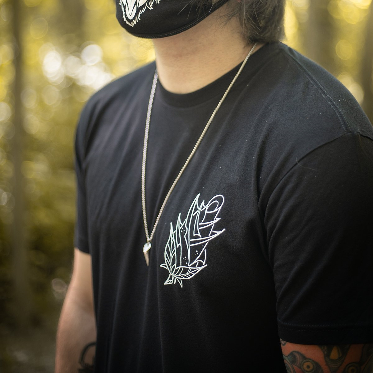 Darkness Fades AS Passion Bloom printed cozy t-shirt-Ranbybox