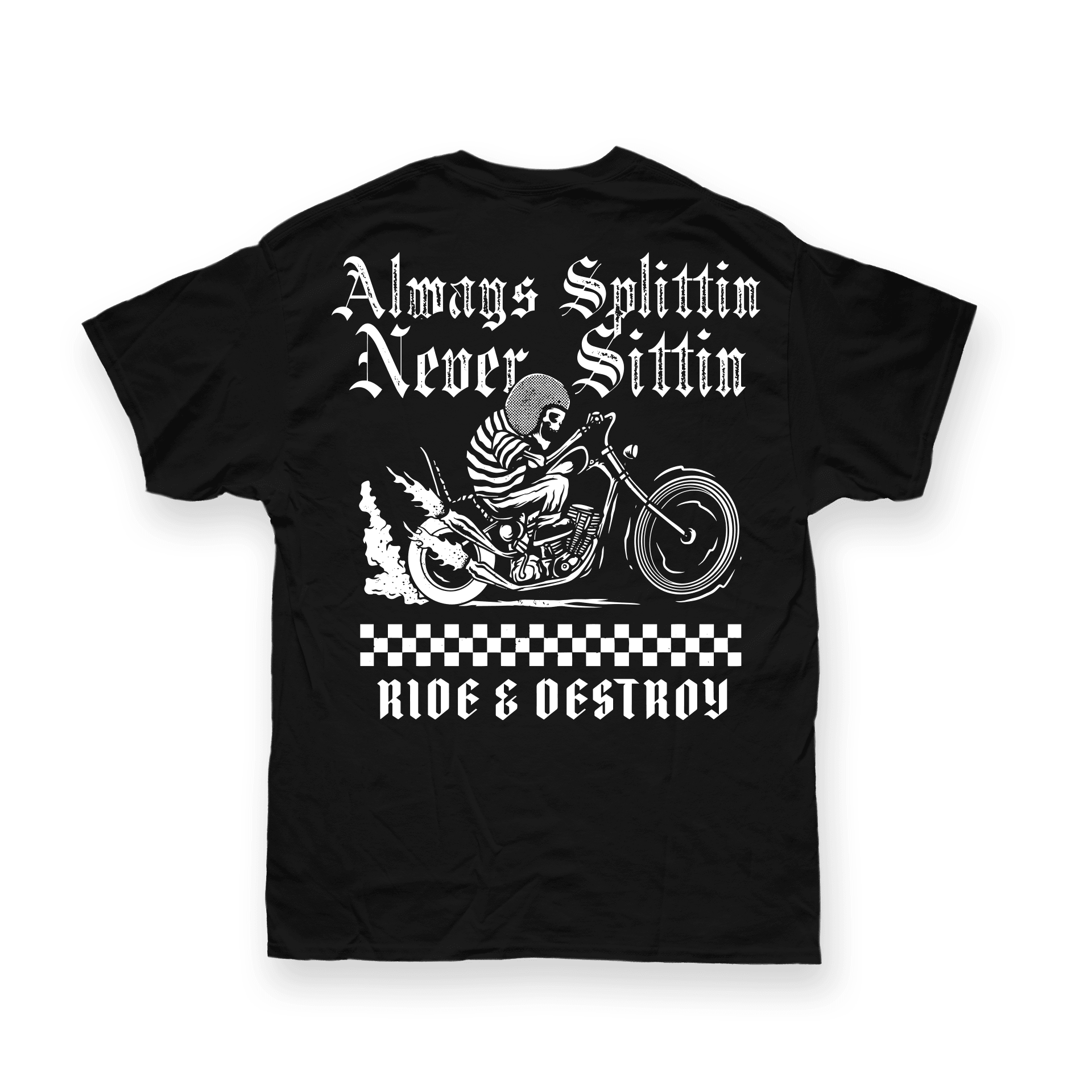  Always Splittin printed T-shirt-Ranbybox