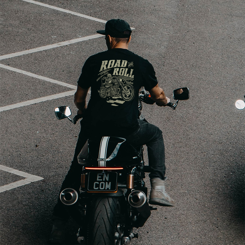  Road And Roll Men's T-shirt-Ranbybox