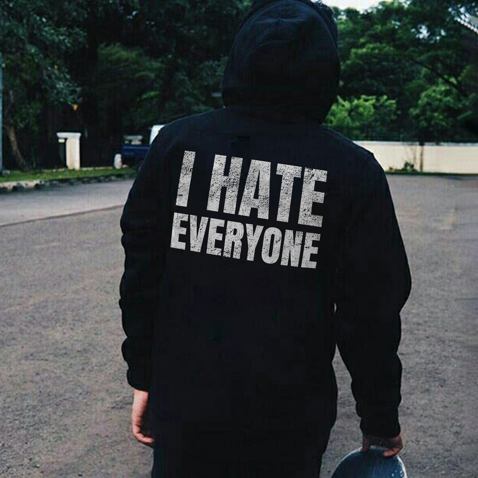  I Hate Everyone Men's Hoodie-Ranbybox