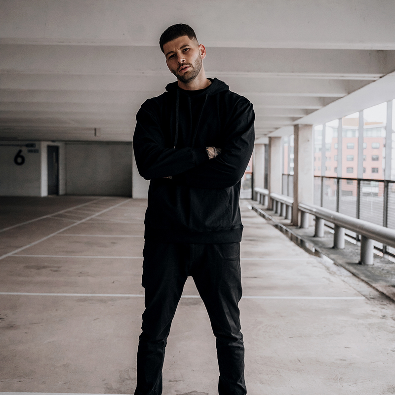  Nobody Cares Work Harder Printed Loose Men's Hoodie-Ranbybox