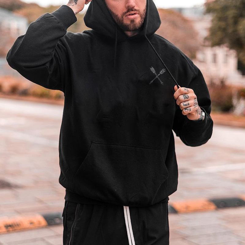  Never Stop Fighting Men's Hoodie-Ranbybox